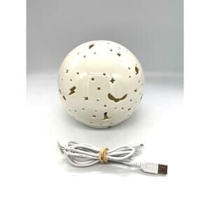 Harry Potter White LED Night Light by Ukonic USB Plug-in Tested & Works